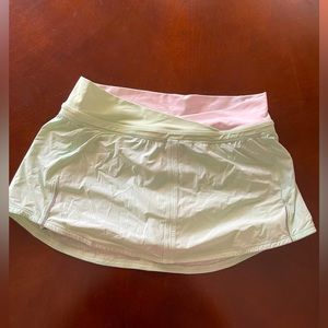 Lululemon running skort with side pockets